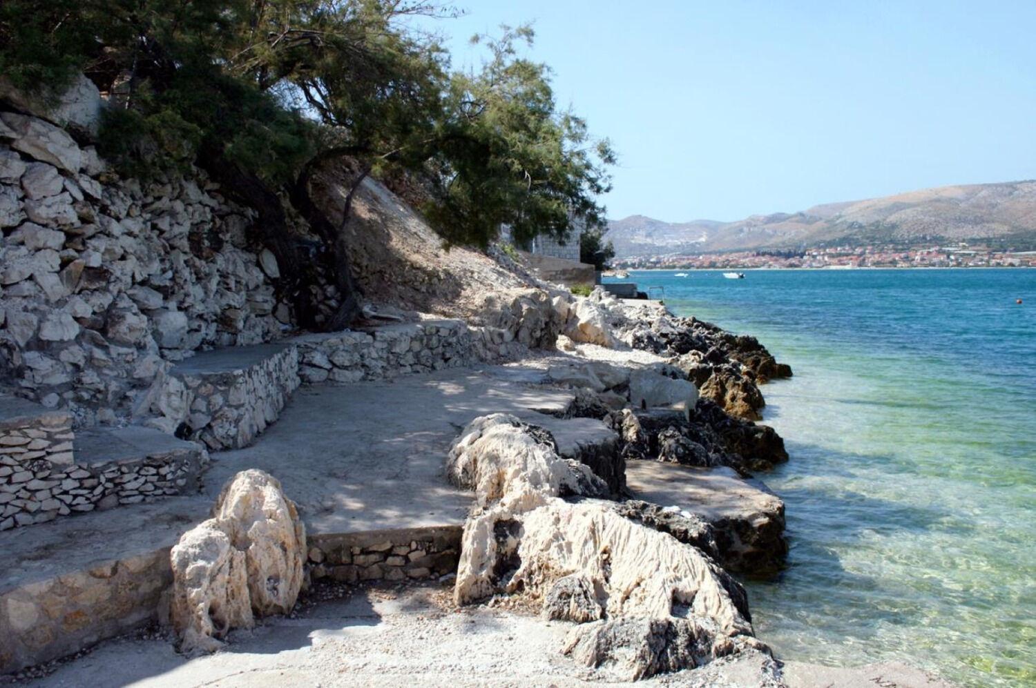 Apartments The View - Close To The Beach & Parking Trogir Bagian luar foto